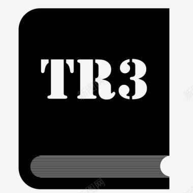 tr3文件数字图书电子书图标图标