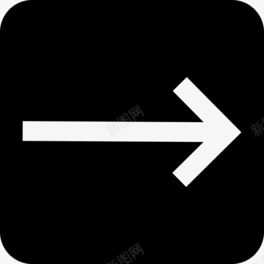 箭头方形箭头方向图标图标