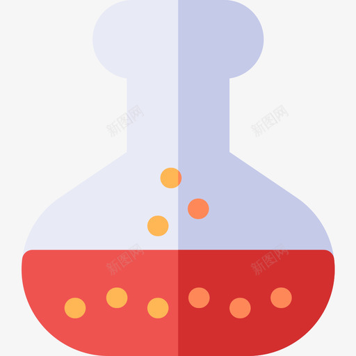 烧瓶化学28扁平图标svg_新图网 https://ixintu.com 化学 扁平 烧瓶