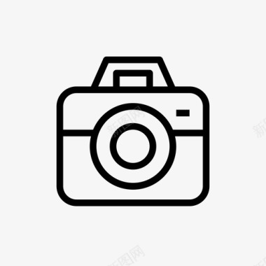 旅游摄影照相机图像图标图标