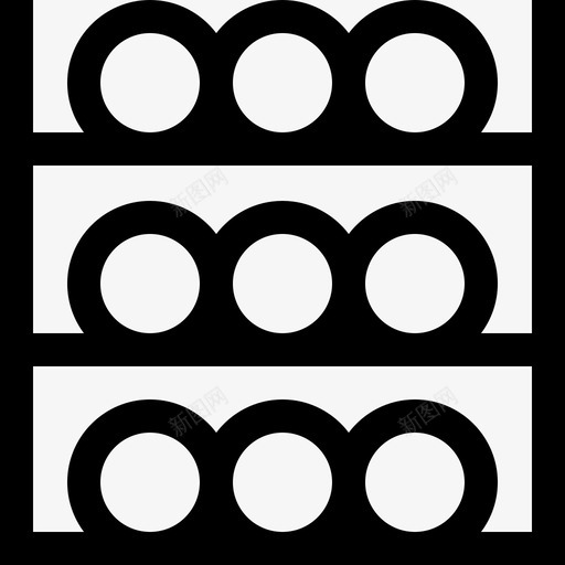 普拉提普拉提1de3线直线图标svg_新图网 https://ixintu.com 1de3 普拉 直线