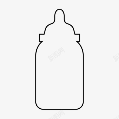 奶瓶喂奶器图标图标