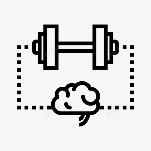 脑力训练脑力锻炼心理健康图标svg_新图网 https://ixintu.com 心理健康 心理表现 心理训练 教育 知识智能学习 脑力慢跑 脑力训练 脑力锻炼