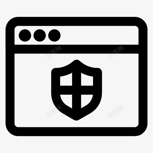网络安全防病毒保护图标svg_新图网 https://ixintu.com 保护 安全 屏蔽 网络安全 防病毒