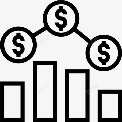 分析财务14线性图标svg_新图网 https://ixintu.com 分析 线性 财务