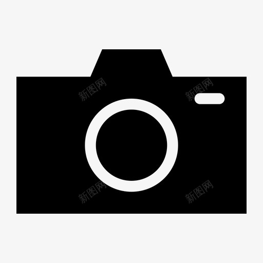 相机无镜设备摄影图标svg_新图网 https://ixintu.com 摄影 无镜 照片 用户界面 相机 符号 设备 镜头