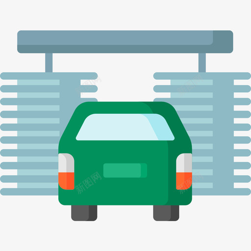 洗车车辆和运输10台平板图标svg_新图网 https://ixintu.com 平板 洗车 车辆和运输10台