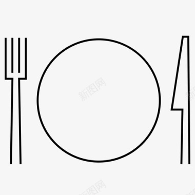 餐厅晚餐吃饭图标图标