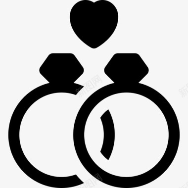 结婚戒指世界骄傲日12充满图标图标