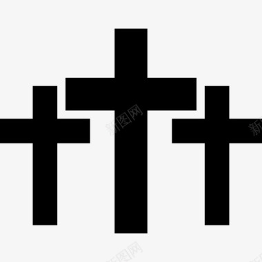复活节十字架复活节戈伊多姆图标图标
