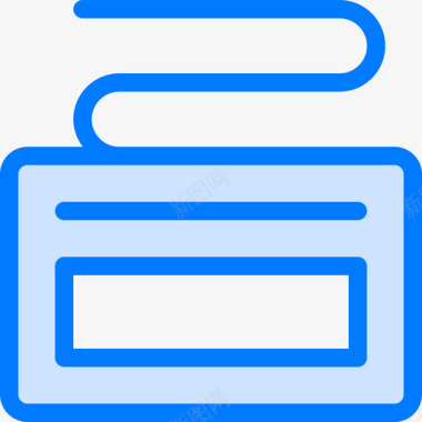 键盘pc组件7蓝色图标图标