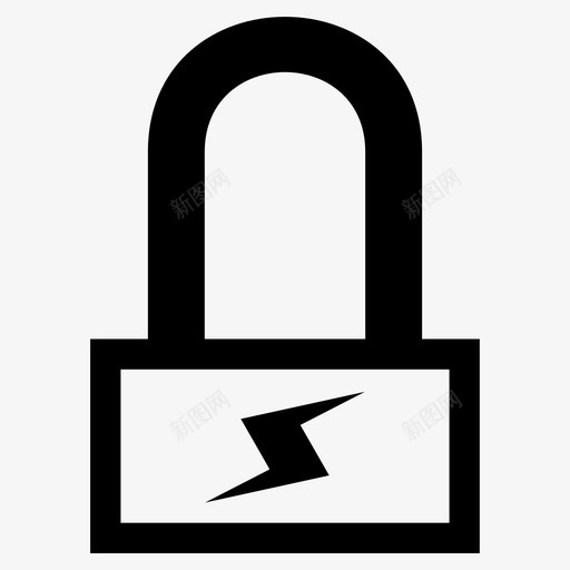 锁电锁房门钥匙图标svg_新图网 https://ixintu.com 安全 带锁 房门 电锁 钥匙