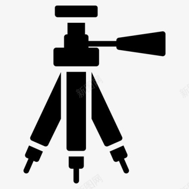 三脚架摄影相机数码相机摄影设备图标图标