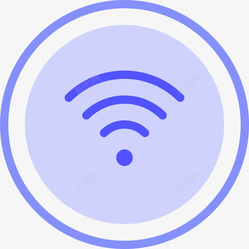 Wifi多媒体控制选项2扁平图标svg_新图网 https://ixintu.com Wifi 多媒体 扁平 控制 选项