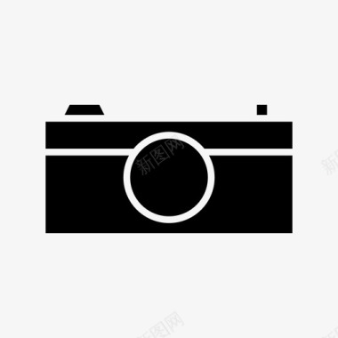 摄像机照相机拍摄照片图标图标