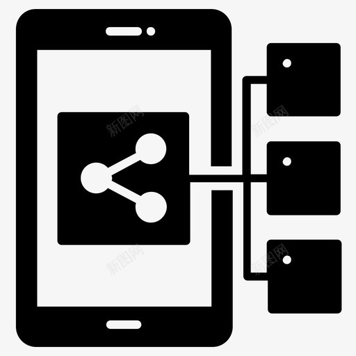 内容共享应用程序通信内容共享图标svg_新图网 https://ixintu.com 内容共享 内容共享应用程序 数据共享 社交字形矢量图标集 网站共享 网络共享 通信