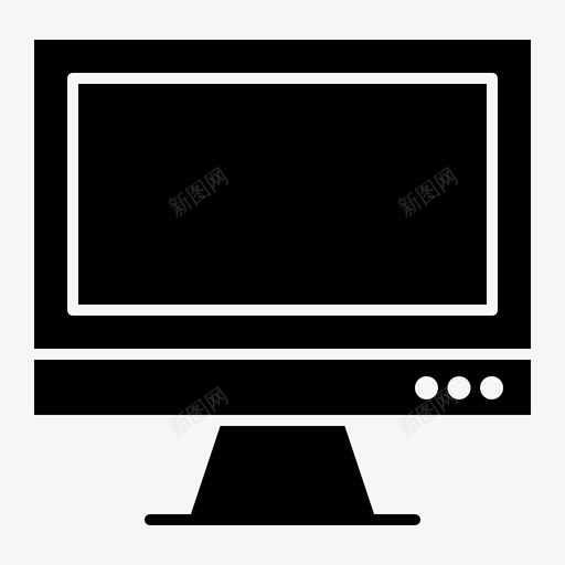 计算机设备imac图标svg_新图网 https://ixintu.com imac pc 屏幕 显示器 计算机 设备