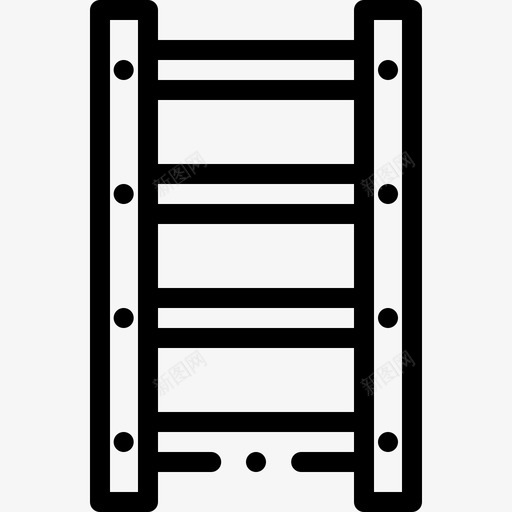 梯子紧急情况21直线图标svg_新图网 https://ixintu.com 情况 梯子 直线 紧急