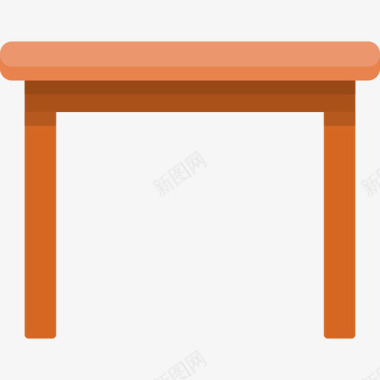 桌子家用器具16扁平图标图标