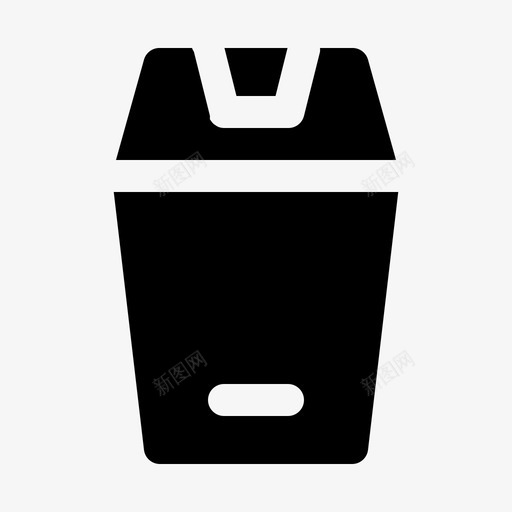 垃圾家厨房图标svg_新图网 https://ixintu.com 厨房 垃圾 垃圾桶 字形