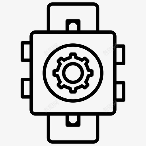 手表设置手表配置手表维护图标svg_新图网 https://ixintu.com 修复 偏好 图标 手表 控制线 维护 设置 配置