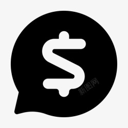 谈生意金钱谈生意现金图标高清图片