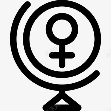 全球女权主义19直系图标图标