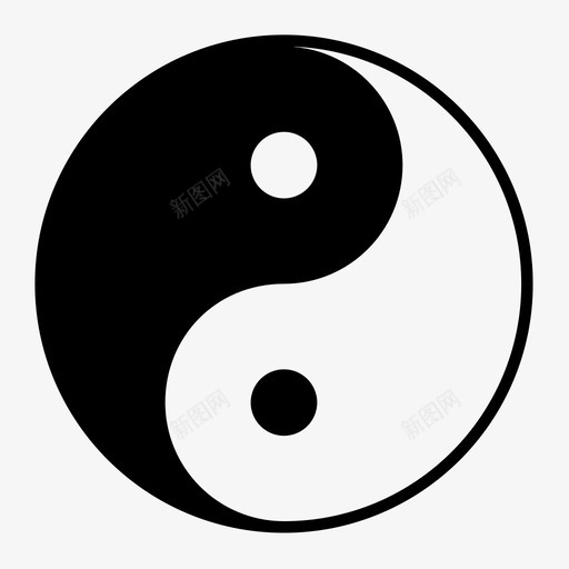 太极svg_新图网 https://ixintu.com 太极