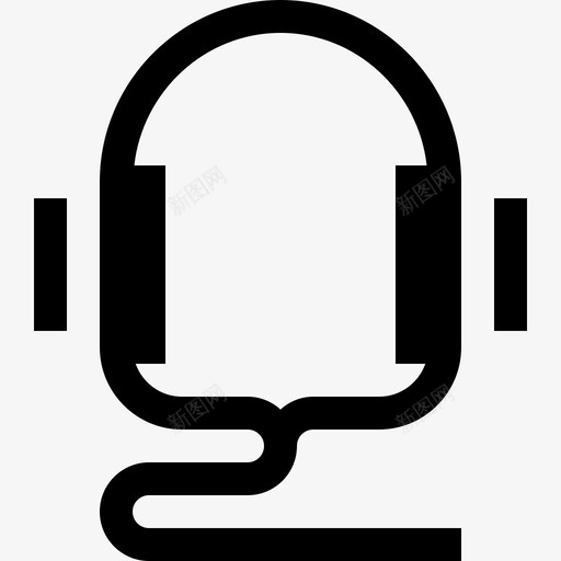 耳机电脑40已填充图标svg_新图网 https://ixintu.com 已填充 电脑40 耳机