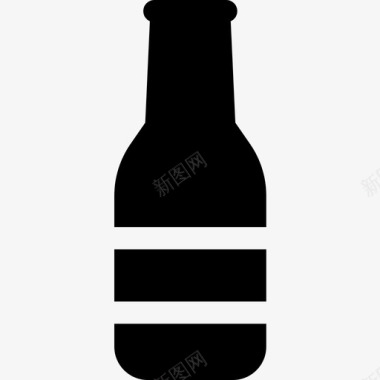 啤酒瓶啤酒43装满图标图标