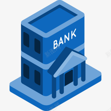 银行商业329公寓图标图标