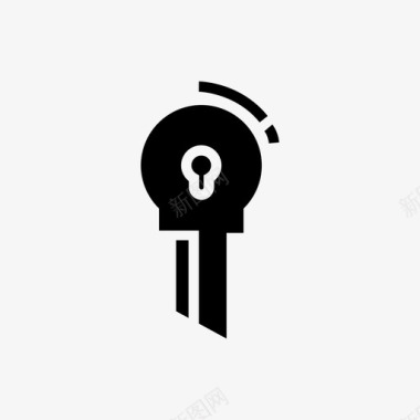 钥匙关闭打开图标图标
