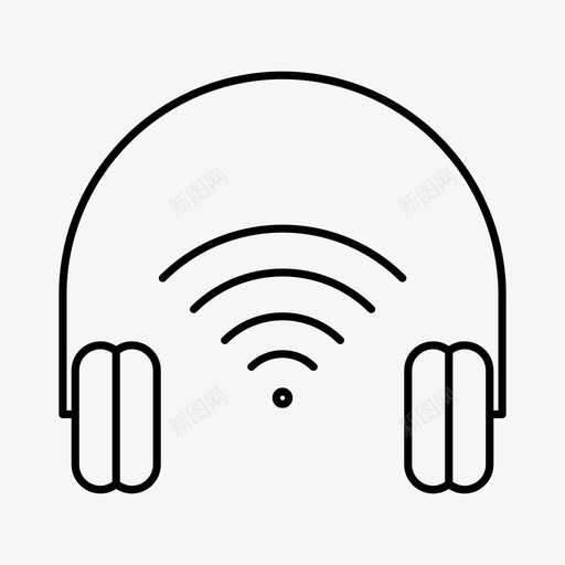 耳机听办公室电话图标svg_新图网 https://ixintu.com 办公 办公室 室电话 耳机