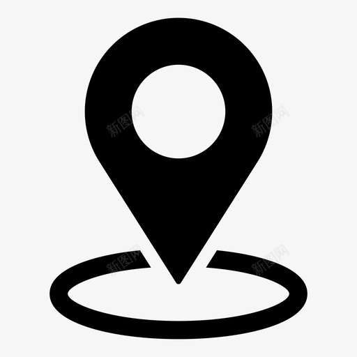 位置地址地标图标svg_新图网 https://ixintu.com 位置 地图 地址 地标 地点 标志 标志符 标记 标识 用户界面 符号
