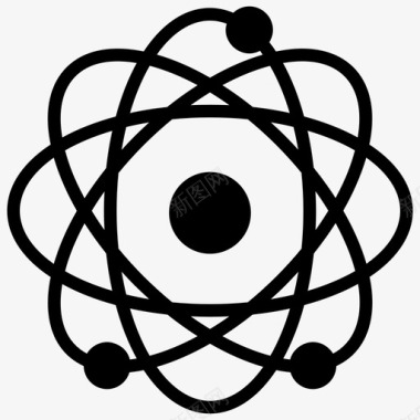 核原子物理原子能生态科学图标图标