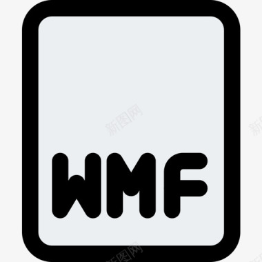 Wmf图像文件4线性颜色图标图标