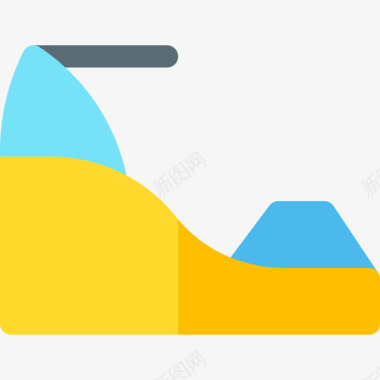 高跟鞋夏装5件平底鞋图标图标
