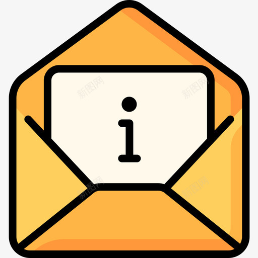 打开电子邮件客户服务6线颜色图标svg_新图网 https://ixintu.com 客户服务 打开 电子邮件 颜色