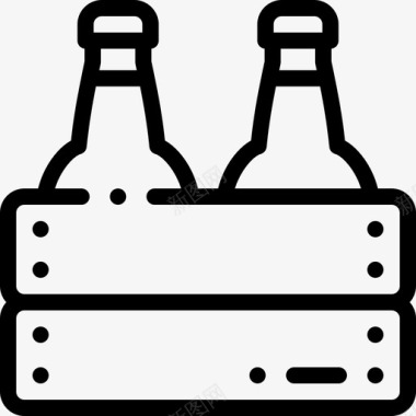 啤酒野餐52直系图标图标