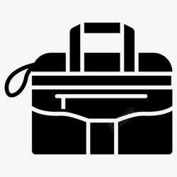 织物背包笔记本电脑包商务包织物袋图标高清图片