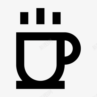 咖啡热咖啡热咖啡杯图标图标