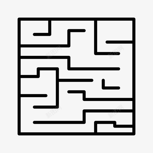 经典迷宫迷宫迷宫游戏图标svg_新图网 https://ixintu.com 益智游戏 经典迷宫 迷宫 迷宫游戏