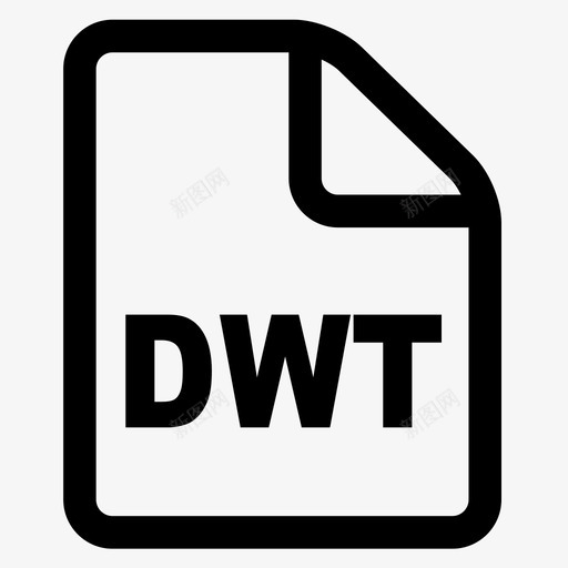 dwt模板文件文档格式图标svg_新图网 https://ixintu.com dwt模板文件 文件格式 文档 格式