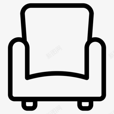 沙发椅橱柜家具图标图标