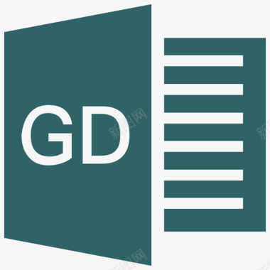 GD文件图标图标