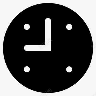 时钟电子时间图标图标