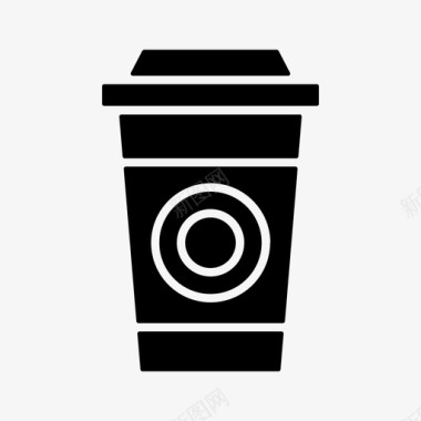外卖咖啡外卖茶图标图标