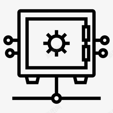网络安全保险库网络安全保险箱网络保险箱图标图标