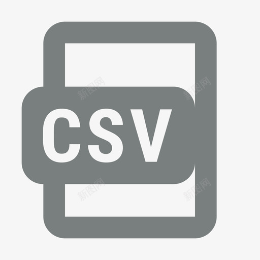 icons8-csvsvg_新图网 https://ixintu.com icons8-csv