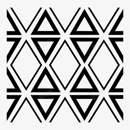三角形和菱形图案纹理图标svg_新图网 https://ixintu.com 三角形和菱形 图案 瓷砖 纹理